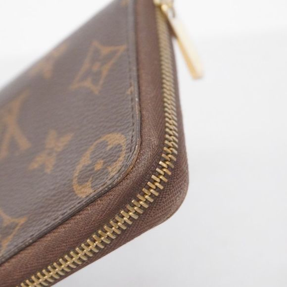 Louis Vuitton Coin Case Monogram Zippy Coin Purse M60067 Brown Men Women Unisex - Picture 7 of 10